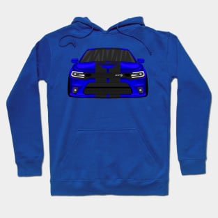 DODGE CHARGER DARK-BLUE Hoodie